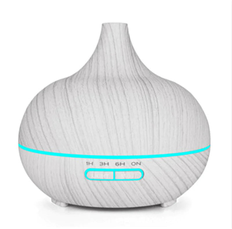 Wood Grain Aroma Diffuser with Remote